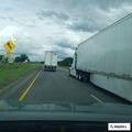 Two-vehicle crash with 18-wheeler on IH 35 in Von Ormy