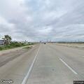 Person walking in lanes on I-45 near Tiki exit