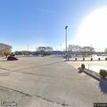 Car fire at shopping center parking lot