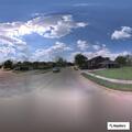 Abandoned black SUV reported at intersection