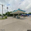 Traffic stop at gas station in Geronimo