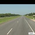 Disabled SUV on US 90 before Patterson truck stop