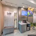 Person with unknown medical problem at clinic