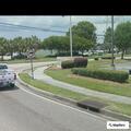 Traffic stop on black Toyota Tundra in Harvey