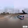 Traffic accident involving sick person