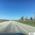Traffic stop on white car on Highway 71 eastbound