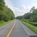 Car and deer collision on Route 80 in Georgetown