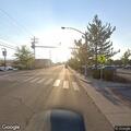 Erratic blue Kia Soul reported on East Second Street