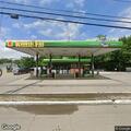 Burglar alarm at gas station rear door
