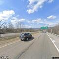 Non-injury crash involving car and road sign