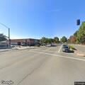 Car and pedestrian collision at Newark and Cedar