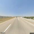 Brush fire along westbound I-80 near Wells