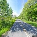 Tree blocking roadway on Fish Creek Road
