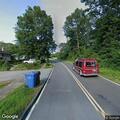 Tree branch blocking road in Montville