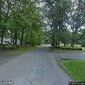 Outdoor yard fire burning leaves near Tamarack Drive