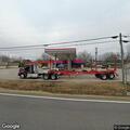Traffic light flashing yellow in Quitman