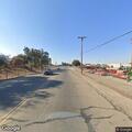 Traffic stop on white GMC Sierra in Visalia
