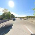 Flooded Route 3 South on-ramp in Rockland