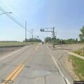 Report of damaged railroad crossing arm