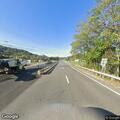 Pile of dirt blocking lane on Route 460