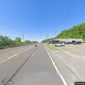 Motorcycle crash with person down in Blakely