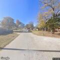 Abandoned truck left partly in roadway