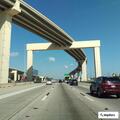 Crash on Interstate 45 near West Road