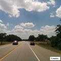 Traffic stop on Highway 290 eastbound