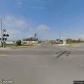 Traffic stop on blue Chevrolet sedan