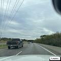 Reckless trailer driver on Highway 290 near Burton