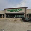 Light smoke at pet supply store with animals inside