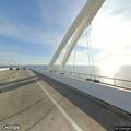Unlit work barge hazard near Pensacola Bay Bridge