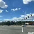 Traffic stop on white Toyota Camry at intersection