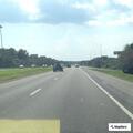 Car swerving and speeding on I-10 near exit 44