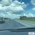 Traffic stop on white truck near I-95 exit 6