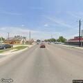 Slow-moving vehicle stop near fuel depot in Alamo