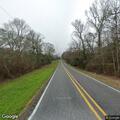 Single-car crash with driver head injury