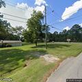Unoccupied tent found near church building