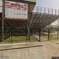 Golf cart crash with injuries at stadium parking lot