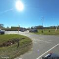 Minor parking lot crash at liquor store