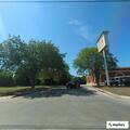 Minor two-vehicle crash at Austin Avenue plaza
