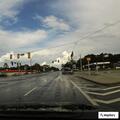 Disabled vehicle blocking roadway at Airport Road