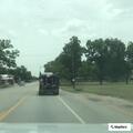 Traffic stop on silver Toyota Rav4 on North Avenue G