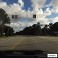 Disabled semi blocking traffic near highway exit