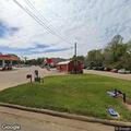 Person suffering from hemorrhage at restaurant in Rusk