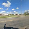 Traffic stop on white Chevy Silverado near bypass