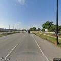 Traffic stop on blue van at I-390 and Busse