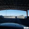Truck follows vehicle closely on I-10 westbound