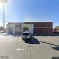Vehicle stuck in fast food parking space