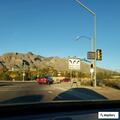 Disabled vehicle blocking eastbound lane at intersection